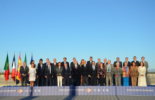 Reunión de jurisdicciones constitucionales de España, Francia, Italia y Portugal, celebrada en Madrid